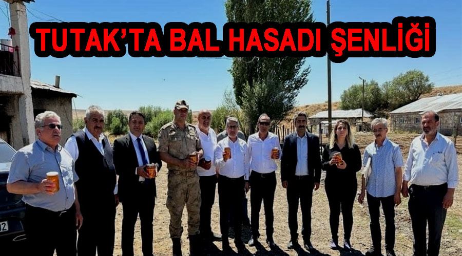 Tutak’ta bal hasadı şenliği