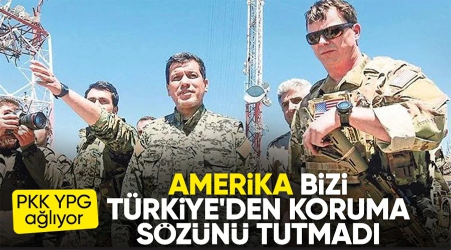 Terörist Mazlum Kobani: ABD bize Türkiye