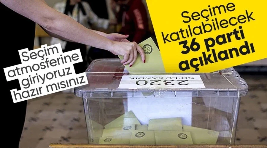 YSK Başkanı Ahmet Yener açıkladı! Seçime 36 siyasi parti katılacak