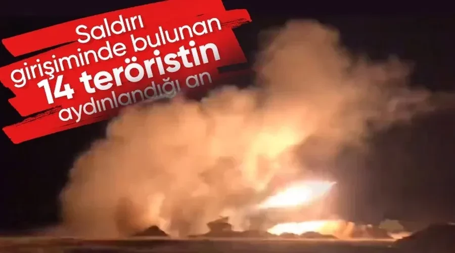 Taciz ateşine misliyle karşılık! Fırat Kalkanı bölgesinde 14 terörist öldürüldü