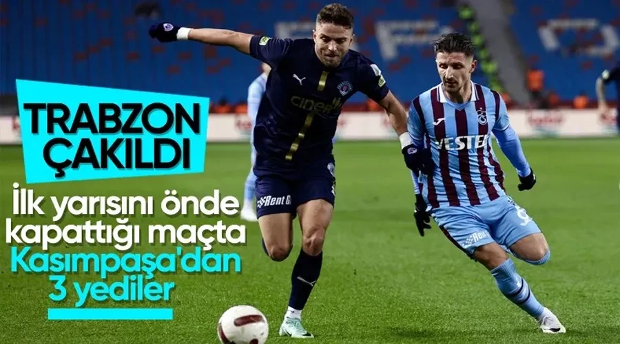 Trabzonspor, evinde Kasımpaşa