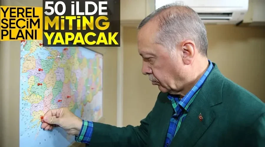 Cumhurbaşkanı Erdoğan sahaya iniyor! 50 ilde miting düzenlenecek