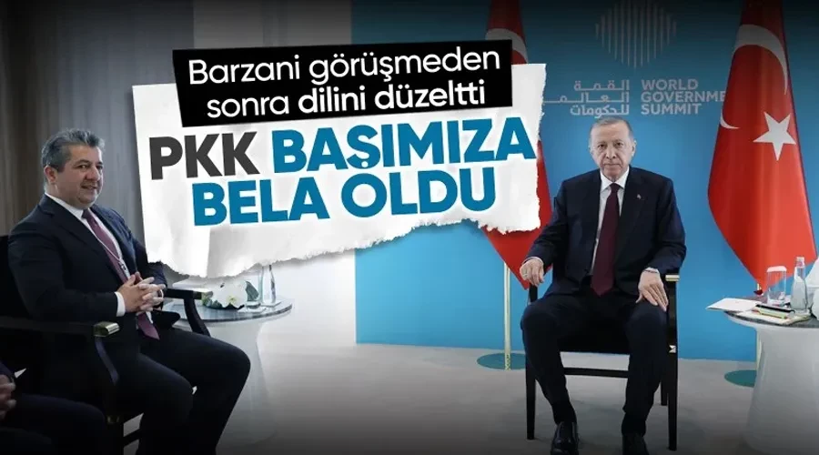 IKBY Başkanı Barzani: PKK, Erbil ve Bağdat için büyük bir baş ağrısı