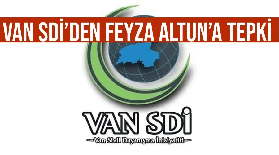 Van SDİ’den Feyza Altun’a tepki