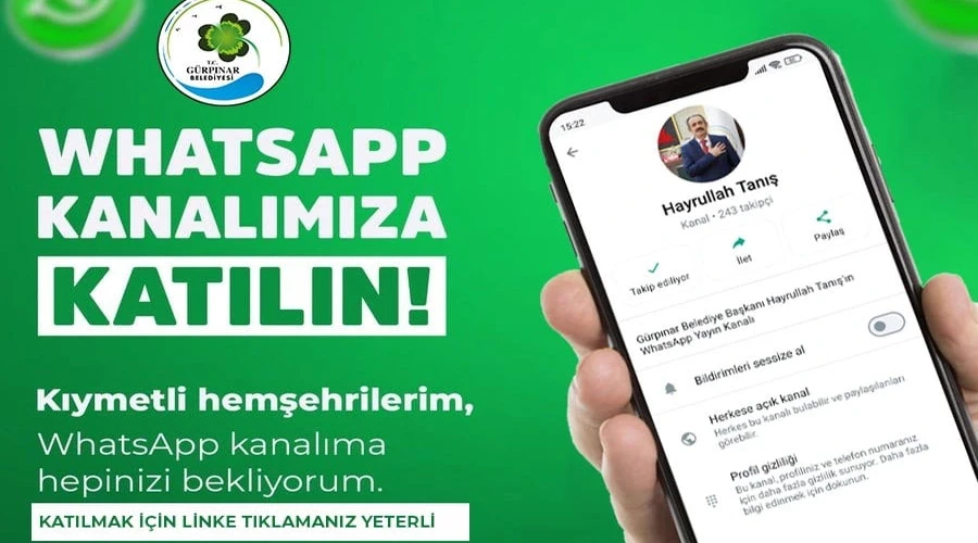 Gürpınar Belediyesi, WhatsApp