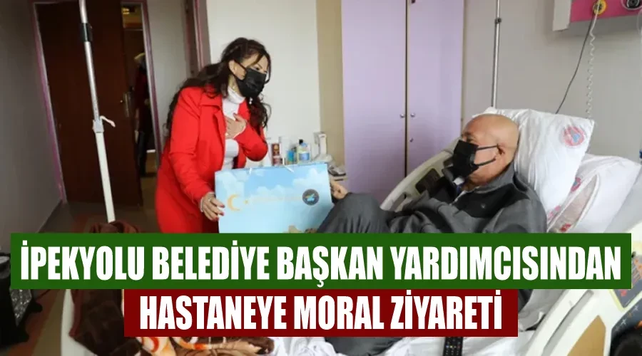 İpekyolu Belediye Başkan Yardımcısından Hastaneye Moral Ziyareti 