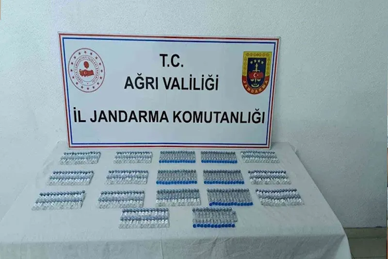 Ağrı’da 1 milyon 681 bin lira değerinde botoks ele geçirildi