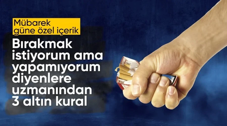 Tiryakiler bu haber size: İşte sigarayı bırakmanın 3 altın kuralı