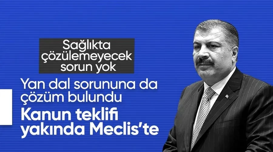 Fahrettin Koca açıkladı! Yan dal uzmanlığında mecburi hizmetle ilgili düzenleme geliyor