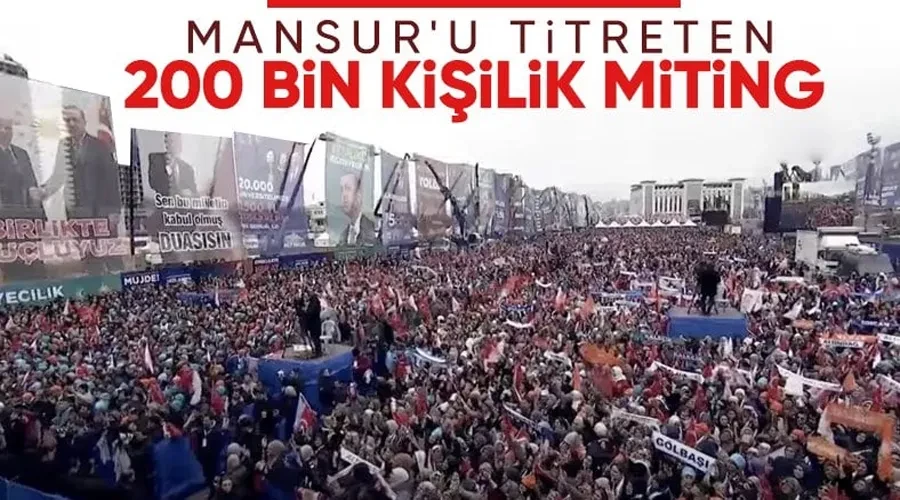 Cumhurbaşkanı Erdoğan duyurdu: Büyük Ankara Mitingi