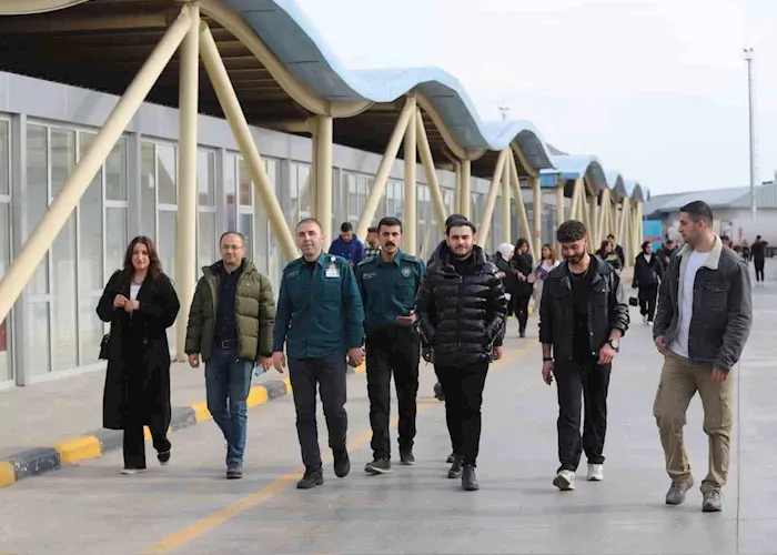 Iğdır Üniversitesi öğrencilerinden Dilucu Sınır Kapısı’na teknik gezi