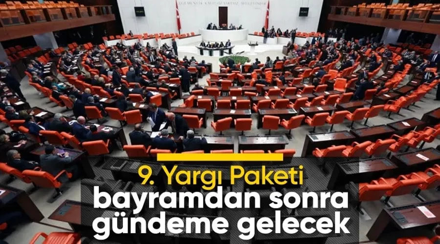 Bayram sonrası TBMM gündeminde 9. Yargı Paketi olacak