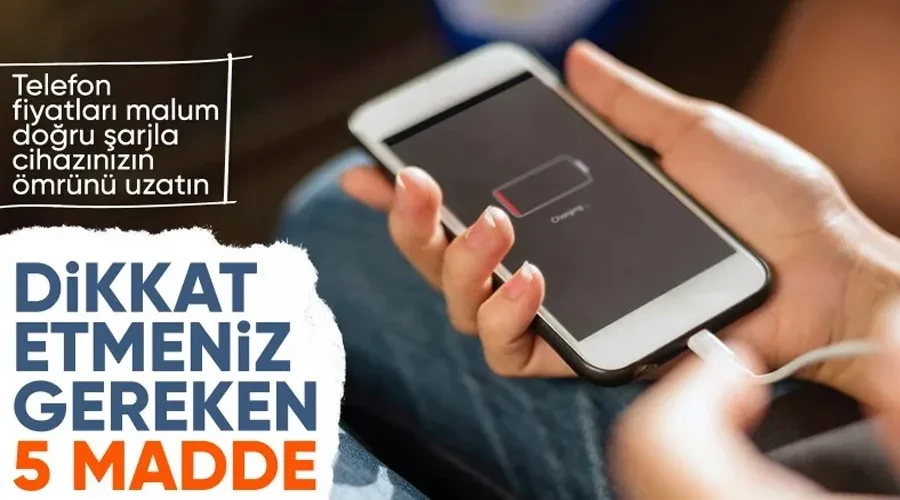 Uzmanlar uyarıyor! Telefonunuzu şarj ederken bu hataları yapmayın