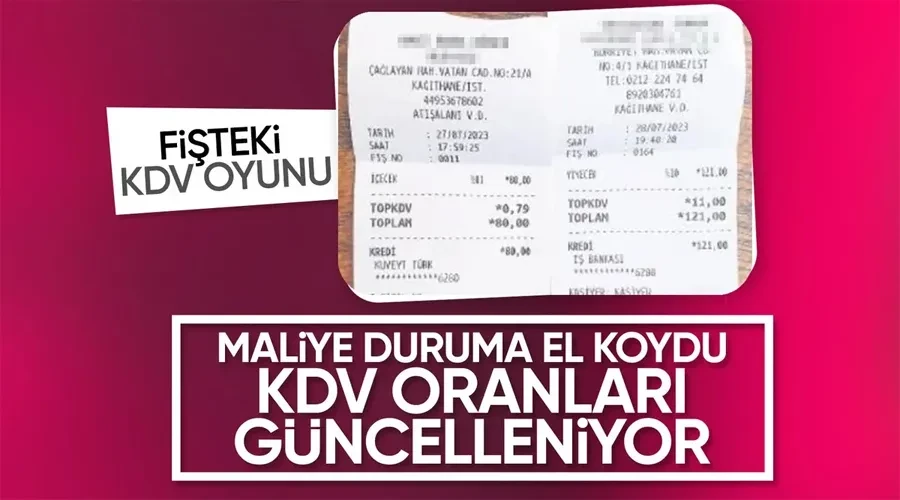 Hazine ve Maliye Bakanlığı gıdadaki KDV istismarını önlemek için çalışma başlattı