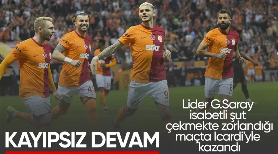 Lider Galatasaray, Hatayspor