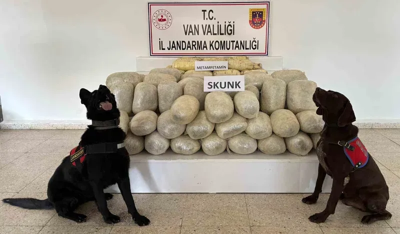 Van’da 106 kilo uyuşturucu ele geçirildi
