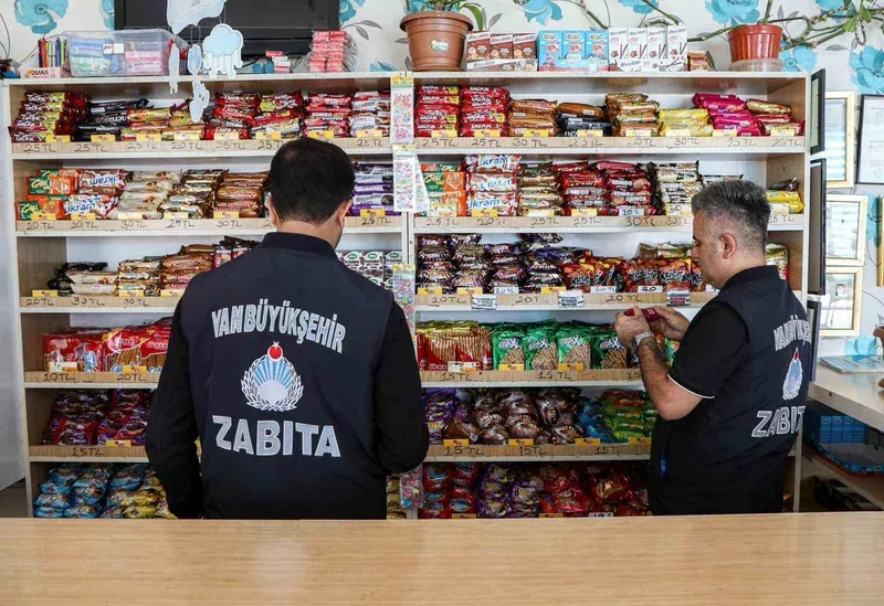 Van’da okul kantinleri denetlendi
