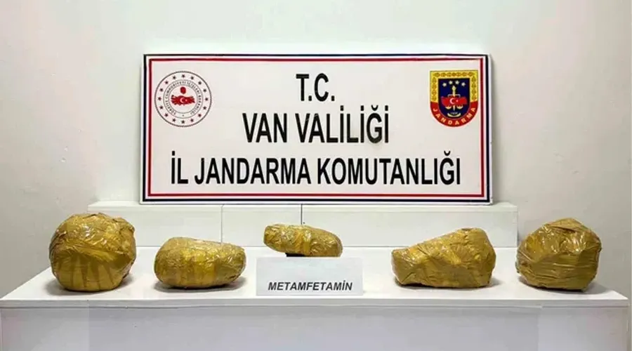 Van’da 21 kilo metamfetamin ele geçirildi