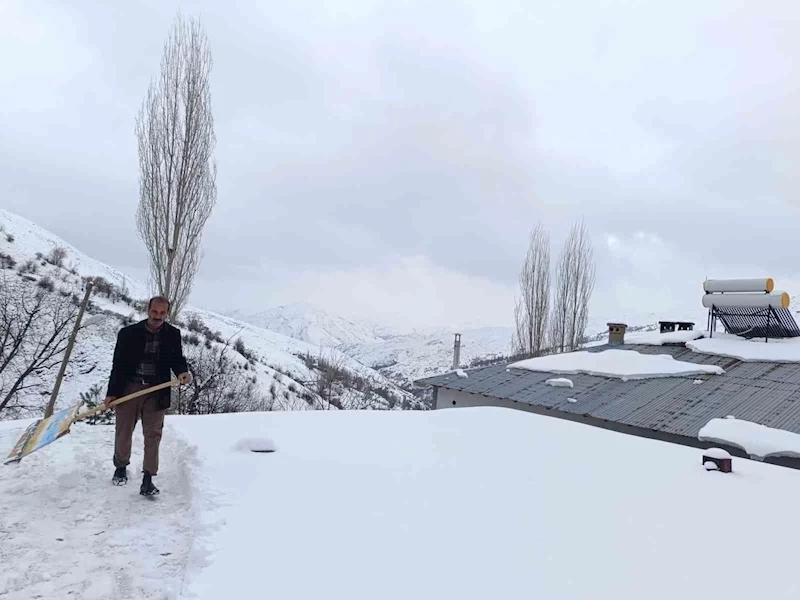 Van’da kar yağışı etkili oldu