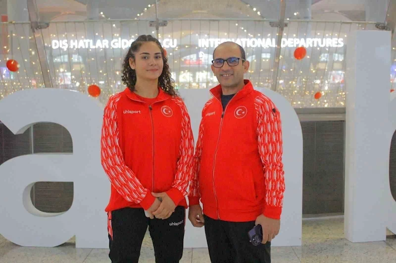 Van’ın dünya şampiyonu sporcusu Işıl Sinem, Avrupa yolunda
