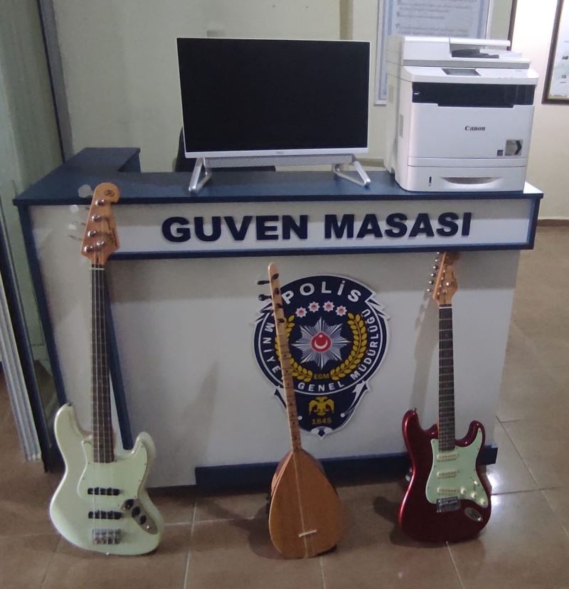 Başkale’de bir iş yerinden elektronik ve müzik aletleri çalan hırsızlık şüphelisi yakalandı