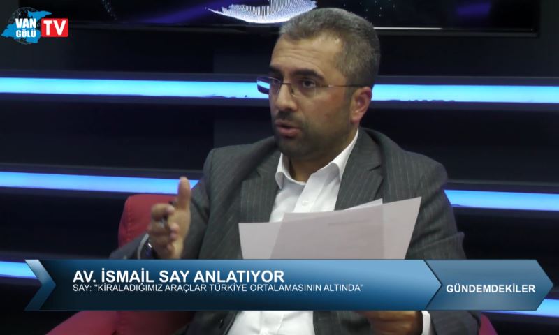 Başkan İsmail Say, lüks makam aracına biniyor iddiaları için ne dedi?