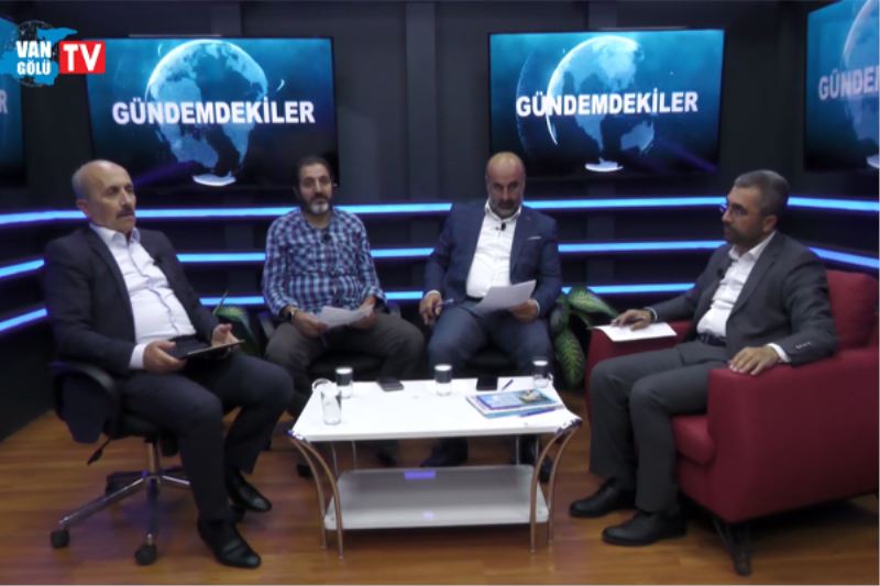 Gündemdekiler 6. Bölüm: Edremit Belediye Başkanı İsmail Say, Gazeteciler Ziya Türk, Şükrü Akyüz, Kenan Gül