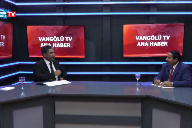 Vangölü TV Ana Haber konuğu Siyasetçi ve İş İnsanı İdris Ahi