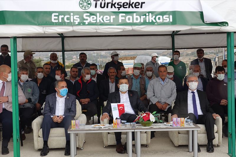 Erciş’te şeker pancarı alımı başladı