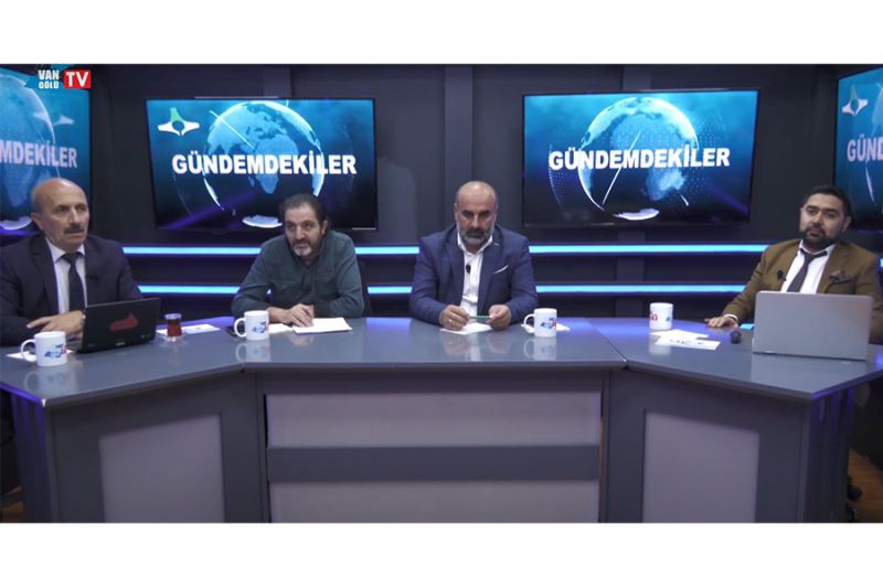 Gündemdekiler 13. Bölüm: Van’da yeni depremler olacak mı? - Van YYÜ Öğretim Üyesi Dr. Ali Kılıçer, Gazeteciler Ziya Türk, Şükrü Akyüz, Kenan Gül