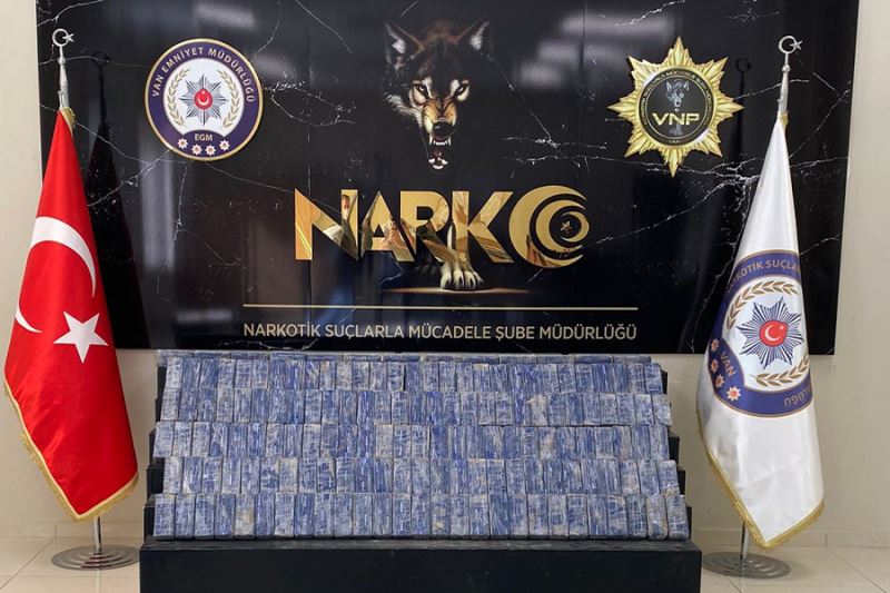 Van’da 101 kilo 440 gram eroin ele geçirildi