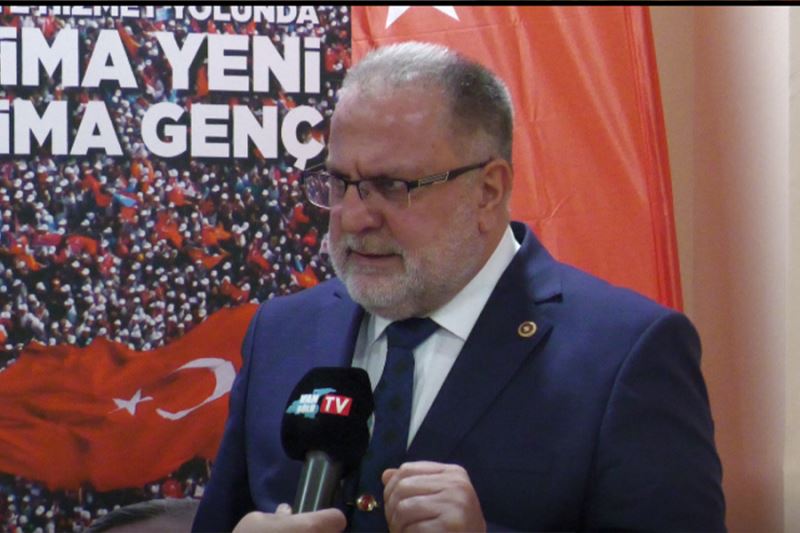 AK Parti Van Milletvekili Osman Nuri Gülaçar Vangölü TV mikrofonlarına konuştu