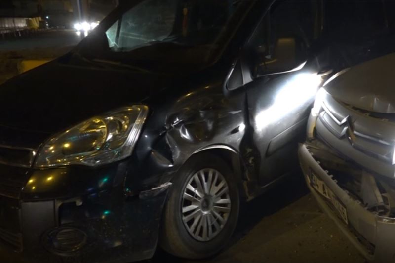 Erciş’te trafik kazası 1 yaralı