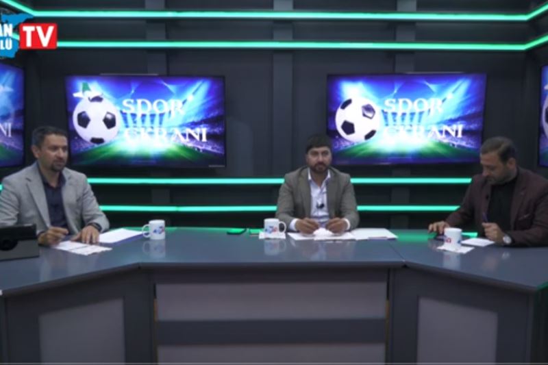 Spor Ekranı 14. Bölüm: Stüdyo Konukları Vansesi gazetesi spor müdürü Rıdvan can ve Oktay Ukay