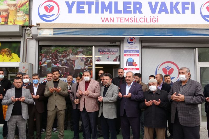 Yetimler Vakfı Van İl Temsilciliği açıldı