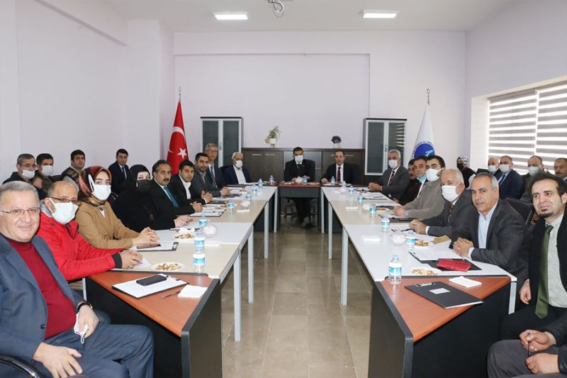 Erciş’te ‘Akademik Birim Danışma Kurulu Toplantısı’ yapıldı