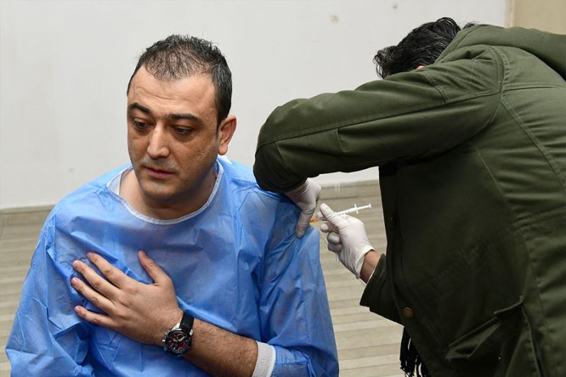 Vaka sayısının sıfır olduğu Çatak’ta 3. doz aşı seferberliği