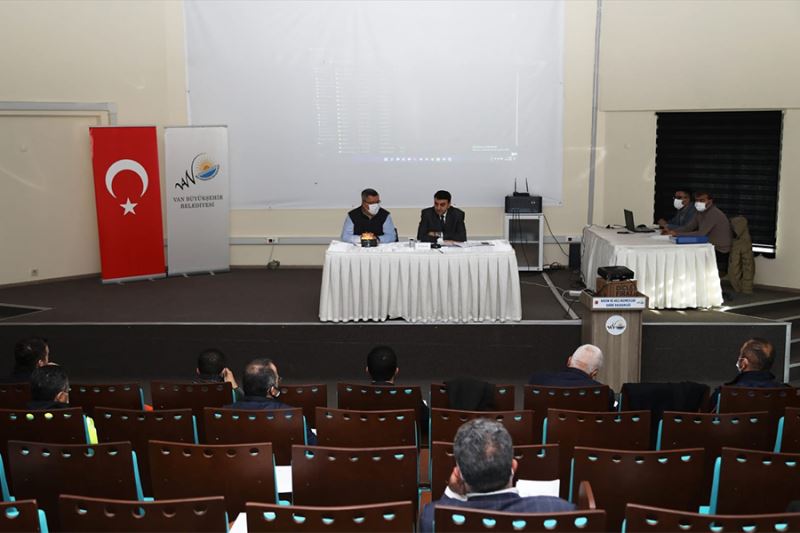 Van Büyükşehir Belediyesi Aralık Ayı UKOME Toplantısı yapıldı