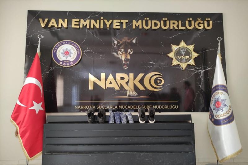 Van’da 72 kilo 204 gram eroin ele geçirildi