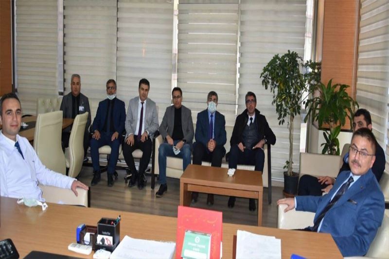 Başsavcı Dönmez ’den Başhekim Yavuzer’e ziyaret