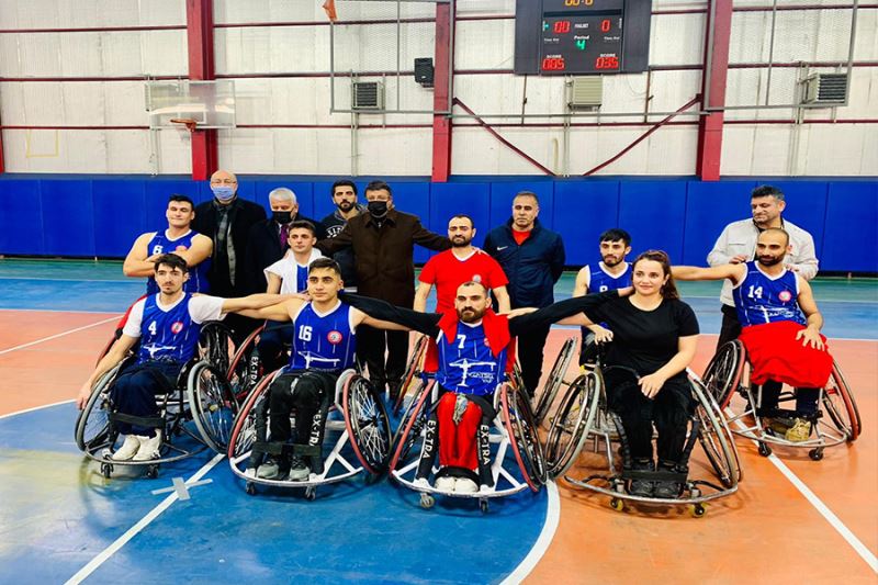 Van Bedensel Engelliler Spor Kulübü liderlik hedefini sürdürdü