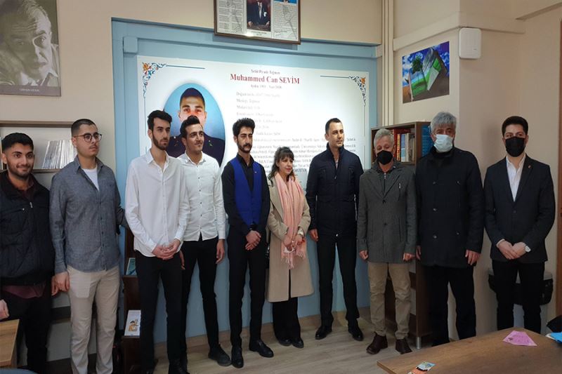Nazillili şehidin ismi kütüphanede yaşatılacak