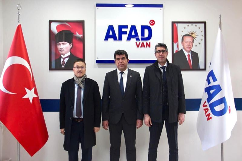 Van Cumhuriyet Başsavcısı Dönmez’den AFAD’a ziyaret