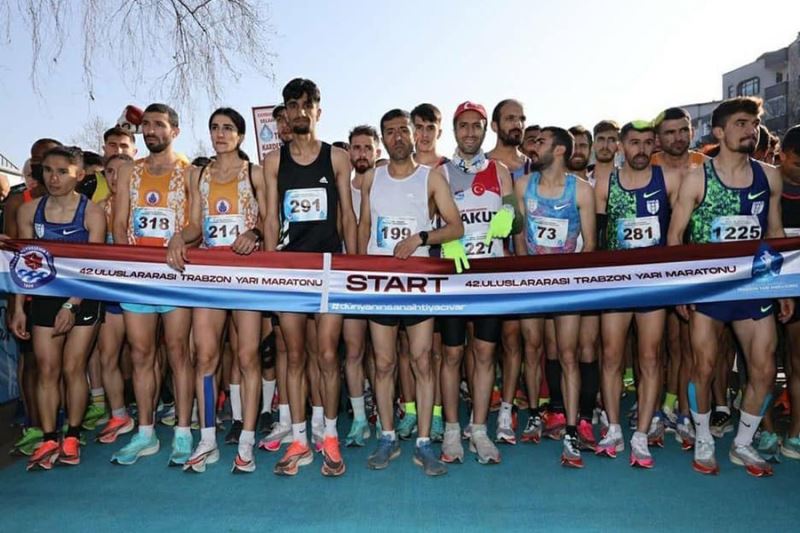 Vanlı atletler maratondan 2 madalyayla döndüler