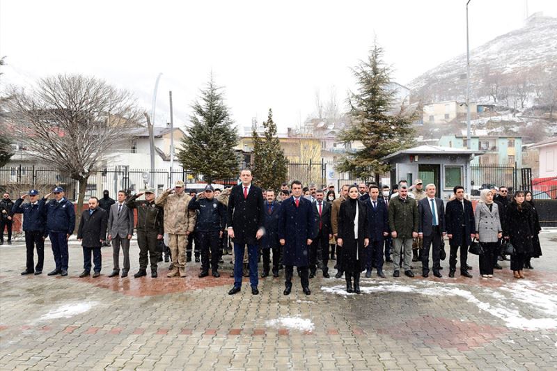 Çatak’ta 18 Mart Çanakkale Zaferi ve Şehitleri Anma Günü programı