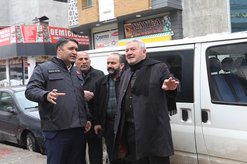 Genel Sekreter Çelikel restore edilen Tekel binasını gezdi