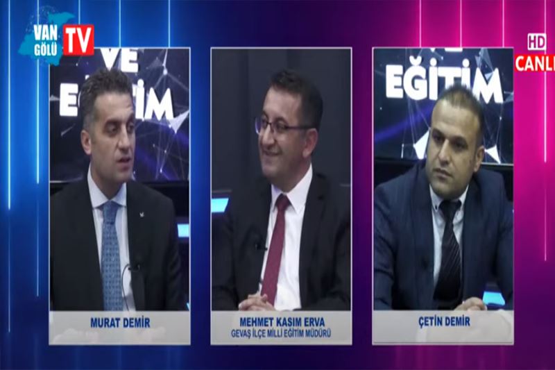 İnsan ve Eğitim 10. Bölüm: Gevaş İlçe Milli Eğitim çalışmaları