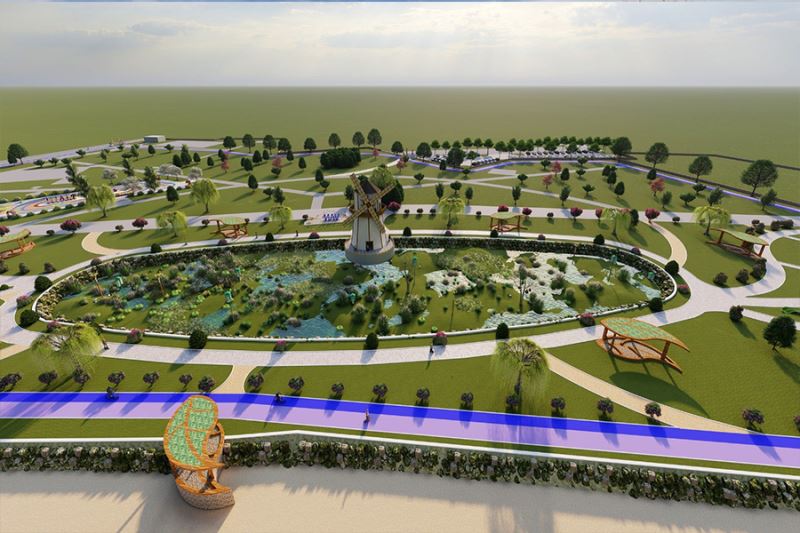 Van Büyükşehir Belediyesinden İskele sahiline yeni park