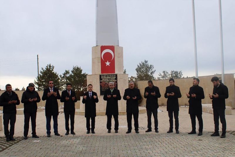 Van Denetimli Serbestlik Müdürlüğünden şehitleri anma etkinliği