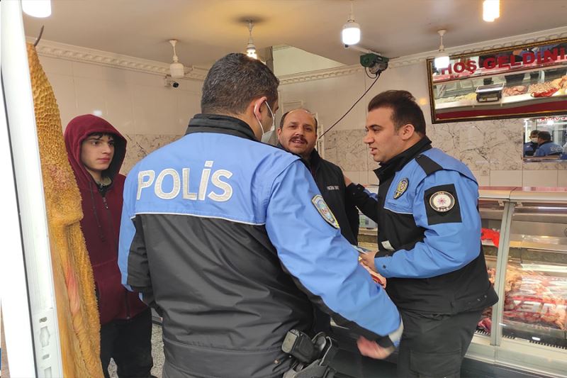 Van polisinden bilgilendirme çalışması